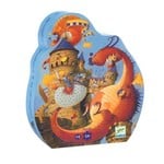 Djeco DJECO- 54 pieces puzzle 'Vaillant and the dragon'