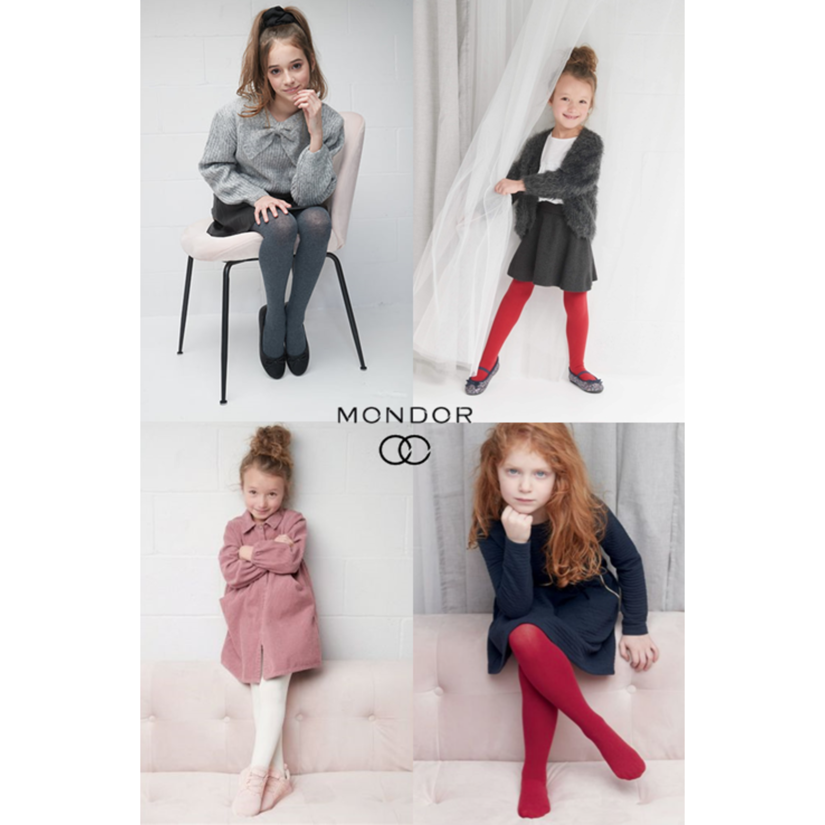 MONDOR - Collant uni en coton organique  (disponible en plusieurs coloris)