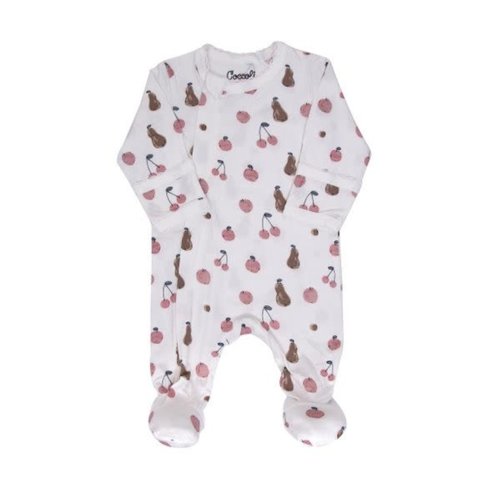 Coccoli COCCOLI - Pyjama une pièce pour bébé avec motifs de petits fruits