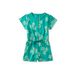 Tea Collection TEA COLLECTION - Marina Henley Romper with floral print