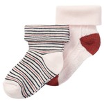 Noppies NOPPIES - Set of two socks pink and stripes 'afyon'