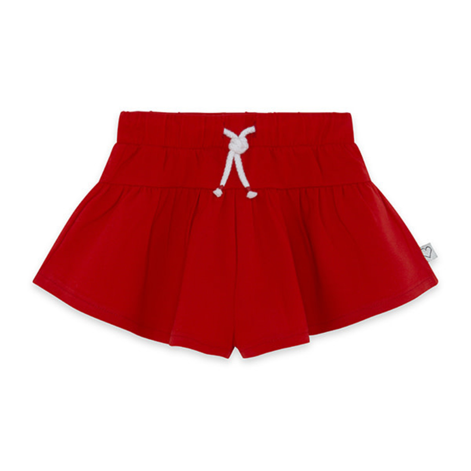 TucTuc TUC TUC - Red jersey shorts with drawstring waist 'Basicos'