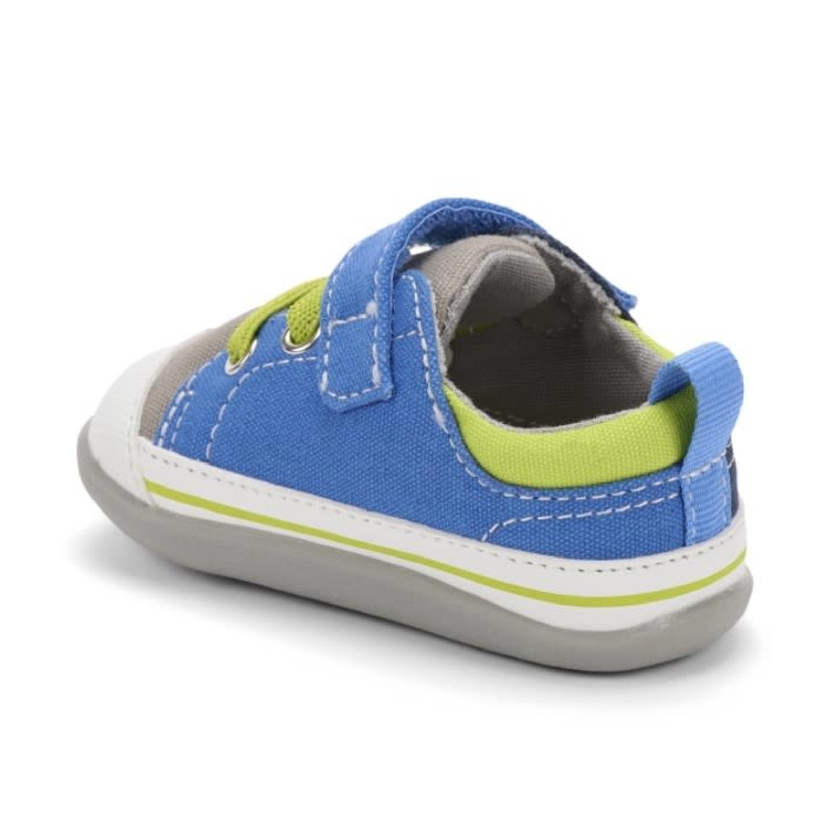 See Kai Run SEE KAI RUN - Flexible first walker transition shoes 'Stevie II INF - Blue Multi'