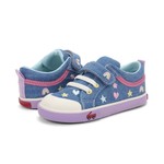 See Kai Run SEE KAI RUN - Chaussures de toile (baskets) fermées 'Kristin - Happy / Chambray'