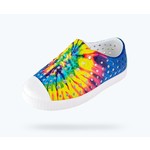 Native NATIVE - Chaussures d'eau/sandales 'Jefferson - Neon Multi Tie-Dye / Shell White'