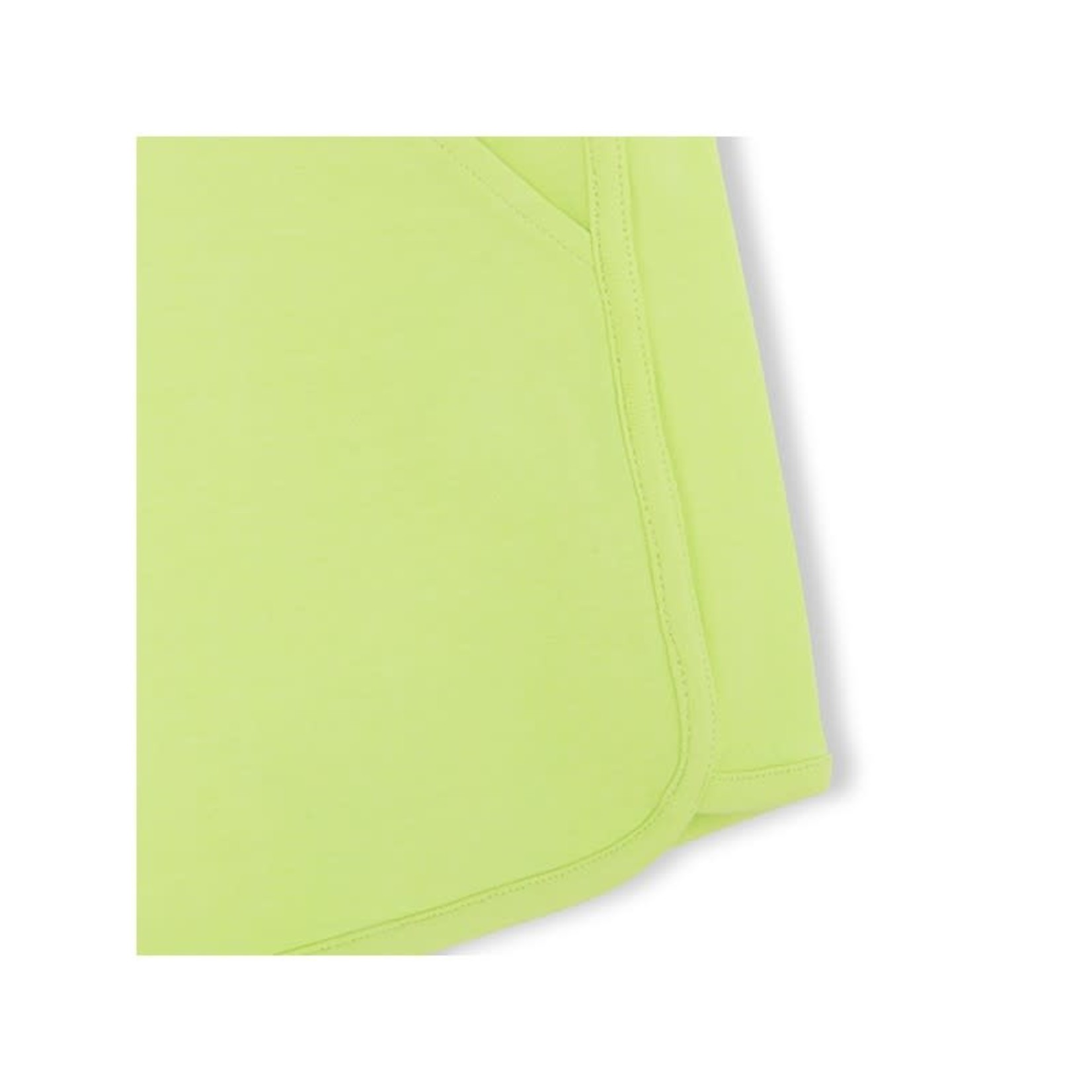 TucTuc TUC TUC - Neon yellow soft cotton jersey shorts 'Nina - Vacay Mood'