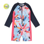 Nanö NANÖ - One-piece Rashgard Swinsuit (1 pc) 'Surf' - Coral