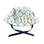 Alice et Simone ALICE ET SIMONE - Reversible summer hat 'Les abeilles / Les ruches'