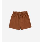 Miles the label MILES THE LABEL - Sandstone woven lyocell paperbag waist shorts