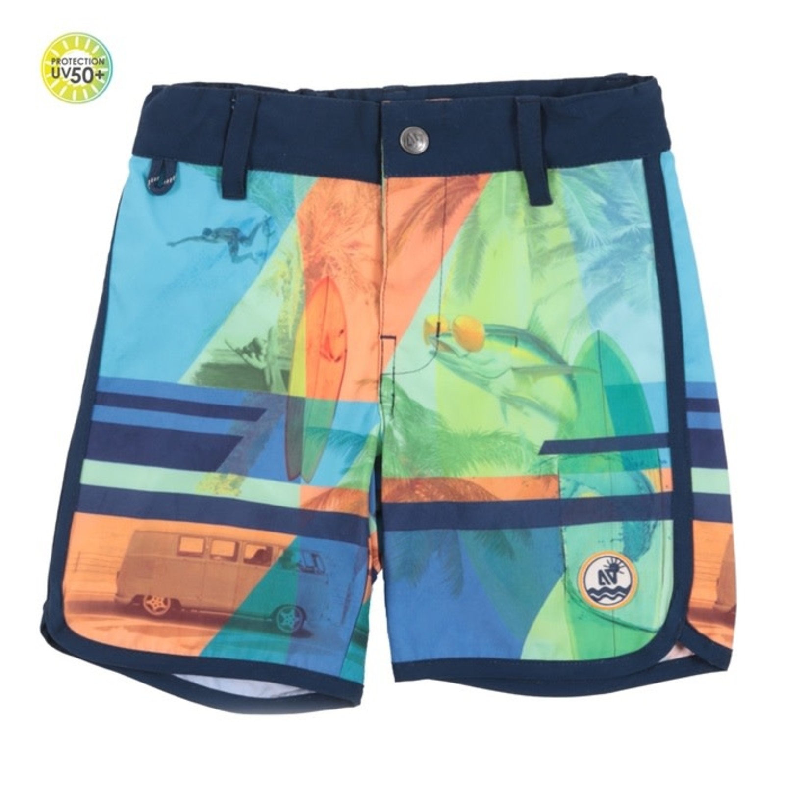 Nanö NANÖ - Maillot short dermoprotecteur 'Lime'