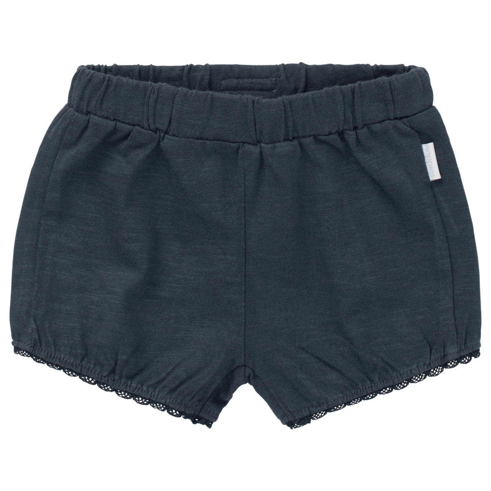 Noppies NOPPIES - Navy soft cotton shorts with lace border 'Amaravati'