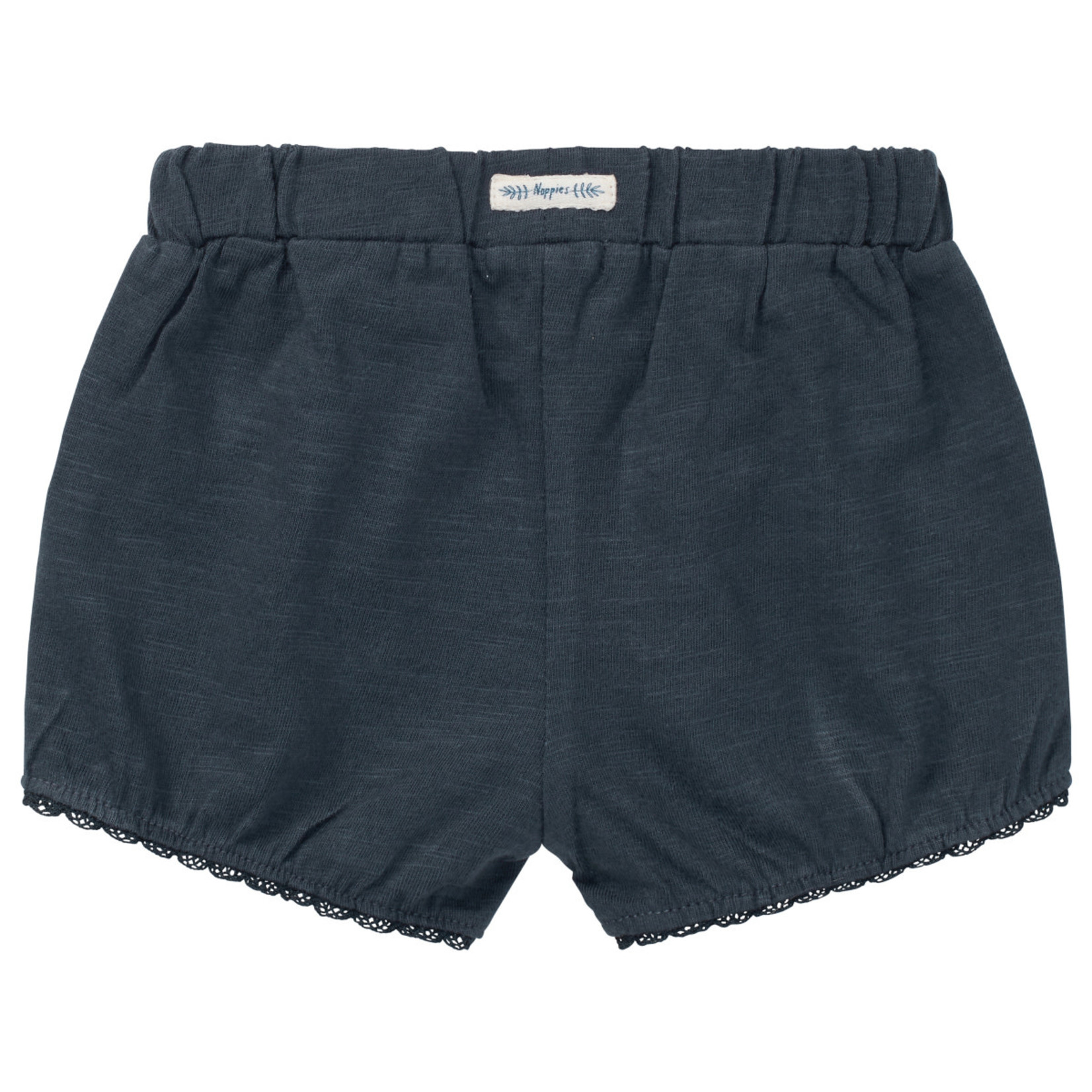 Noppies NOPPIES - Navy soft cotton shorts with lace border 'Amaravati'