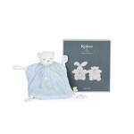 Kaloo KALOO - Doudou ourson '4 nœuds' bleu
