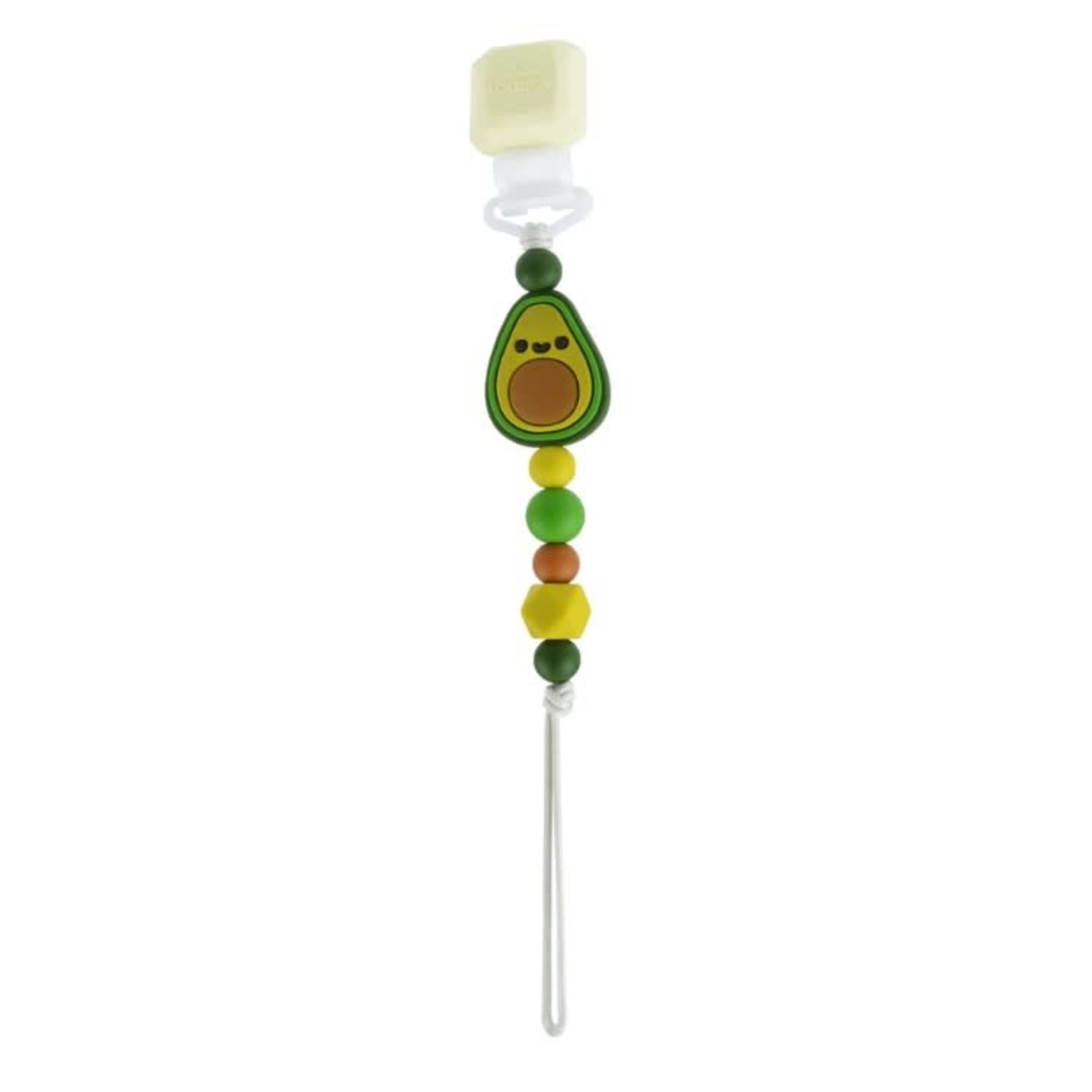 Loulou Lollipop LOULOU LOLLIPOP - Avocado Pacifier Clip