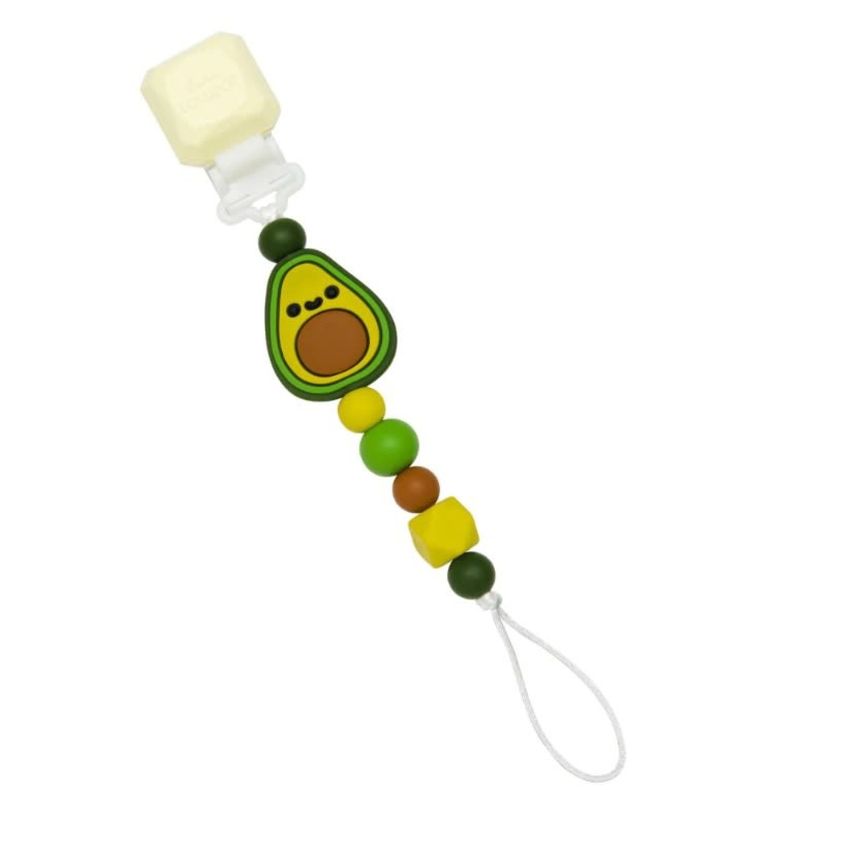 Loulou Lollipop LOULOU LOLLIPOP - Avocado Pacifier Clip