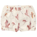 Noppies NOPPIES - Antique white shorts with bird print 'Angeles'