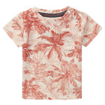 Noppies NOPPIES - Shortsleeve t-shirth with foliage print 'Hudaida - Hot Sauce'