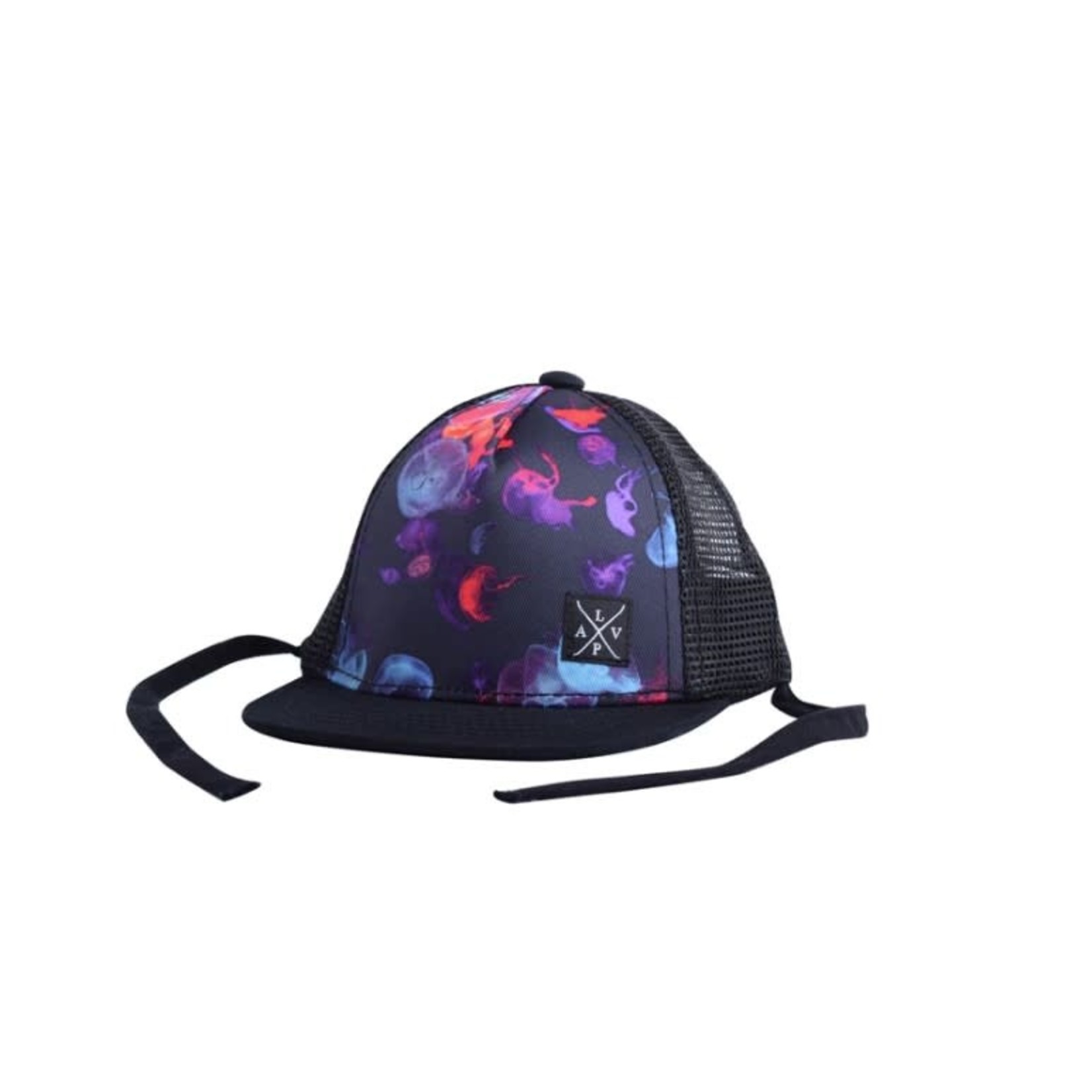 L&P L&P - Casquette avec filet 'Snapback - Jellyfish' - palette noire