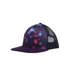 L&P L&P - Cap with mesh'Snapback - Jellyfish' - purple peak