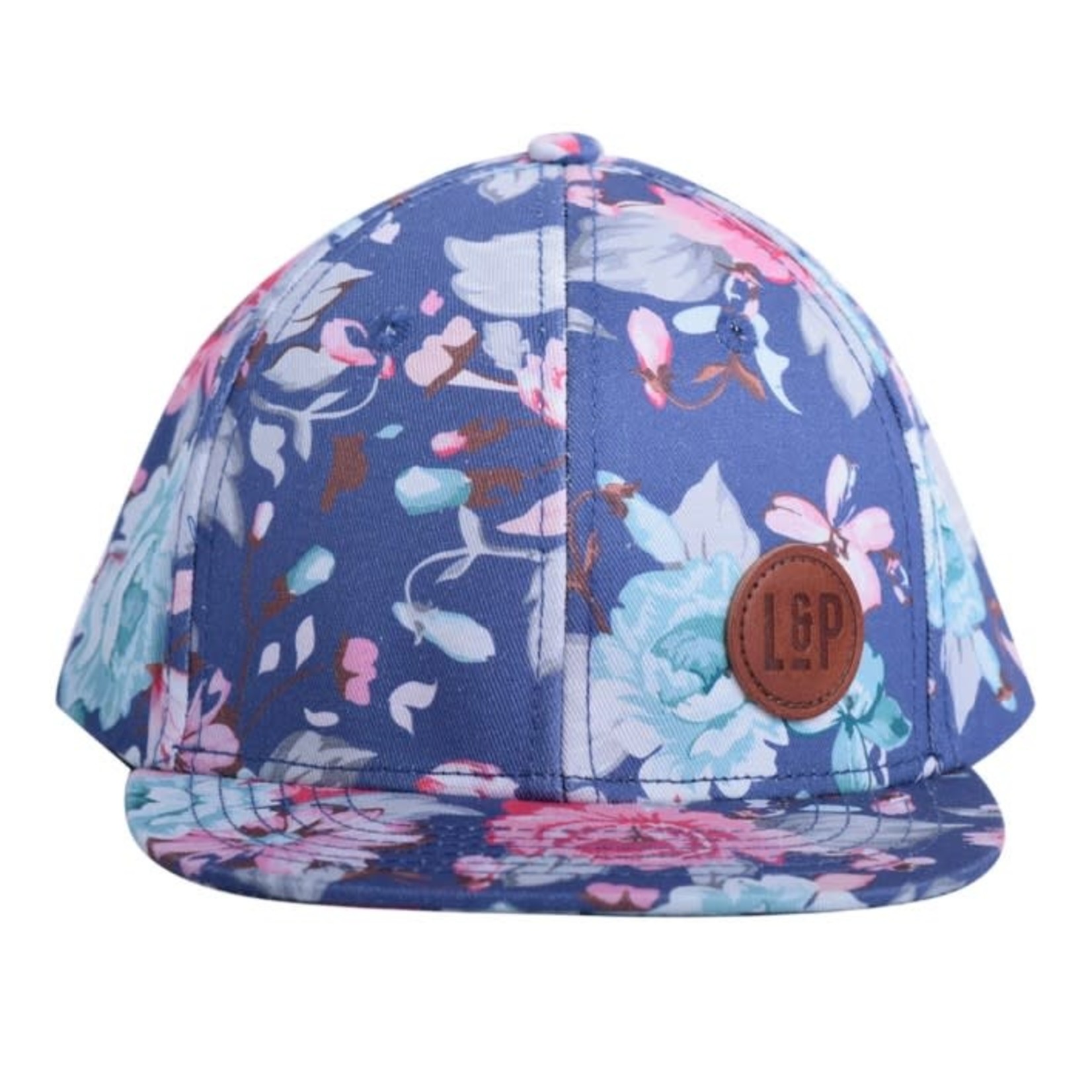 L&P L&P - Cap with mesh 'Snapback - Hesperia - Mauve'