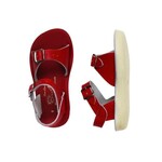 Saltwater Sandals SALTWATER SANDALS - Open toe leather sandals 'Surfer - Red'