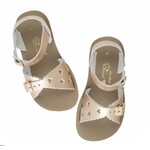 Saltwater Sandals SALTWATER SANDALS - Sandales de cuir à orteils ouverts 'Sweetheart - Gold'