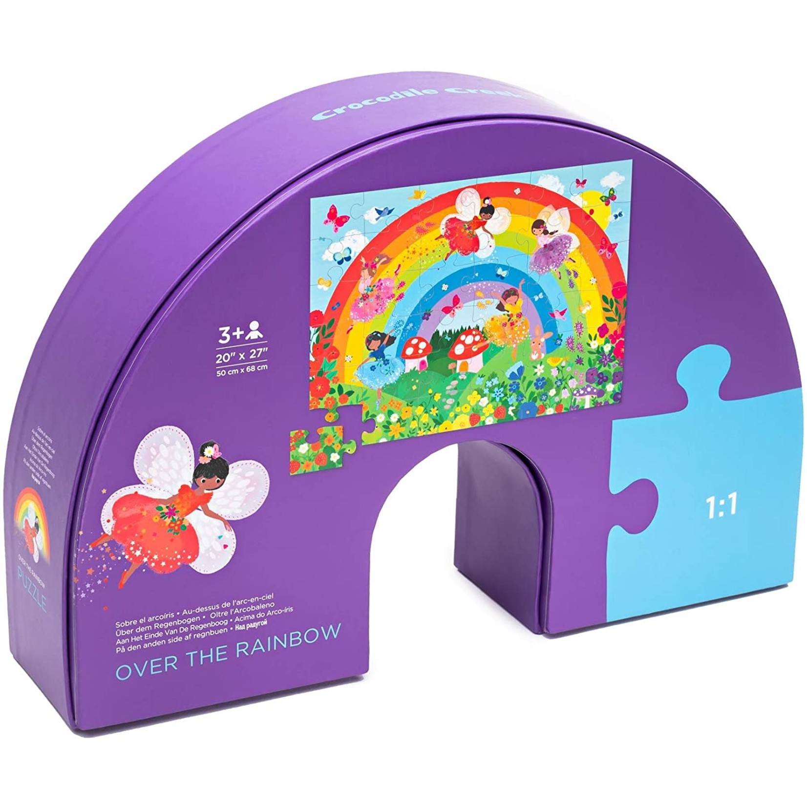 Crocodile Creek CROCODILE CREEK - Floor Puzzle 'Over The Rainbow' - 36 pieces