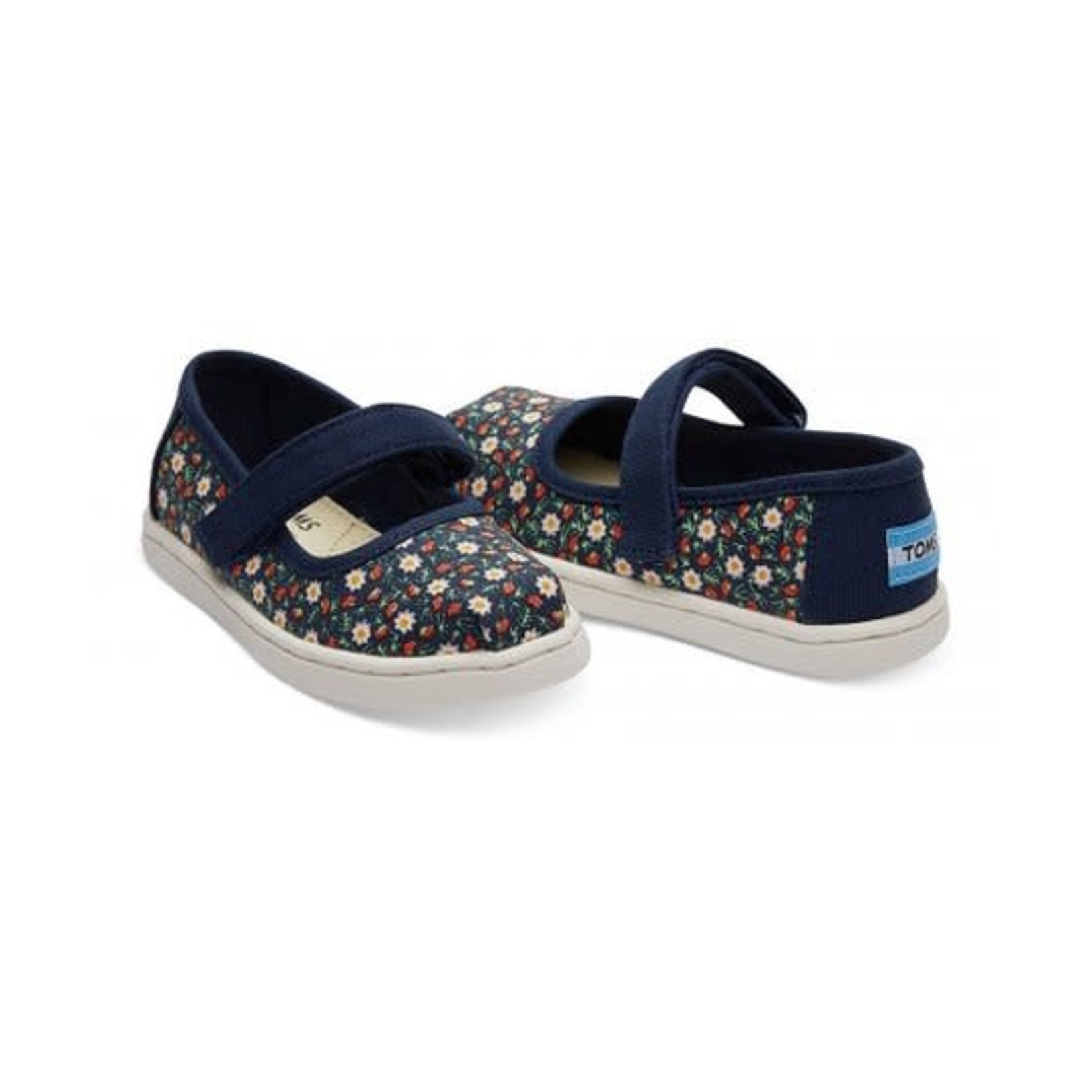 Toms TOMS - Chaussures en toile 'Mary Jane' - Navy Local Floral Print