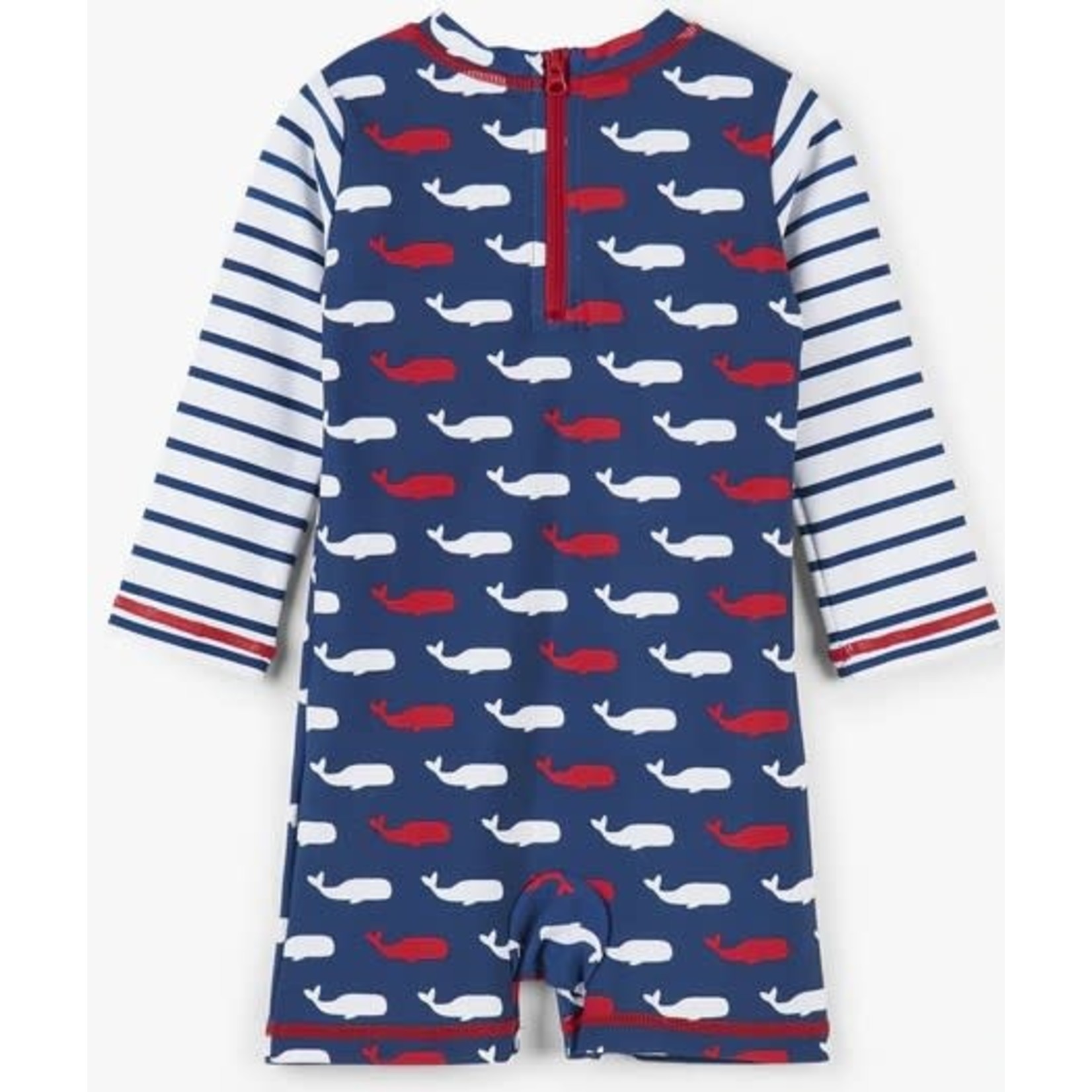 Hatley HATLEY - Maillot protection solaire pour bébé  - Whale pod