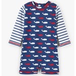 Hatley HATLEY - Baby rashguard -  Whale pod