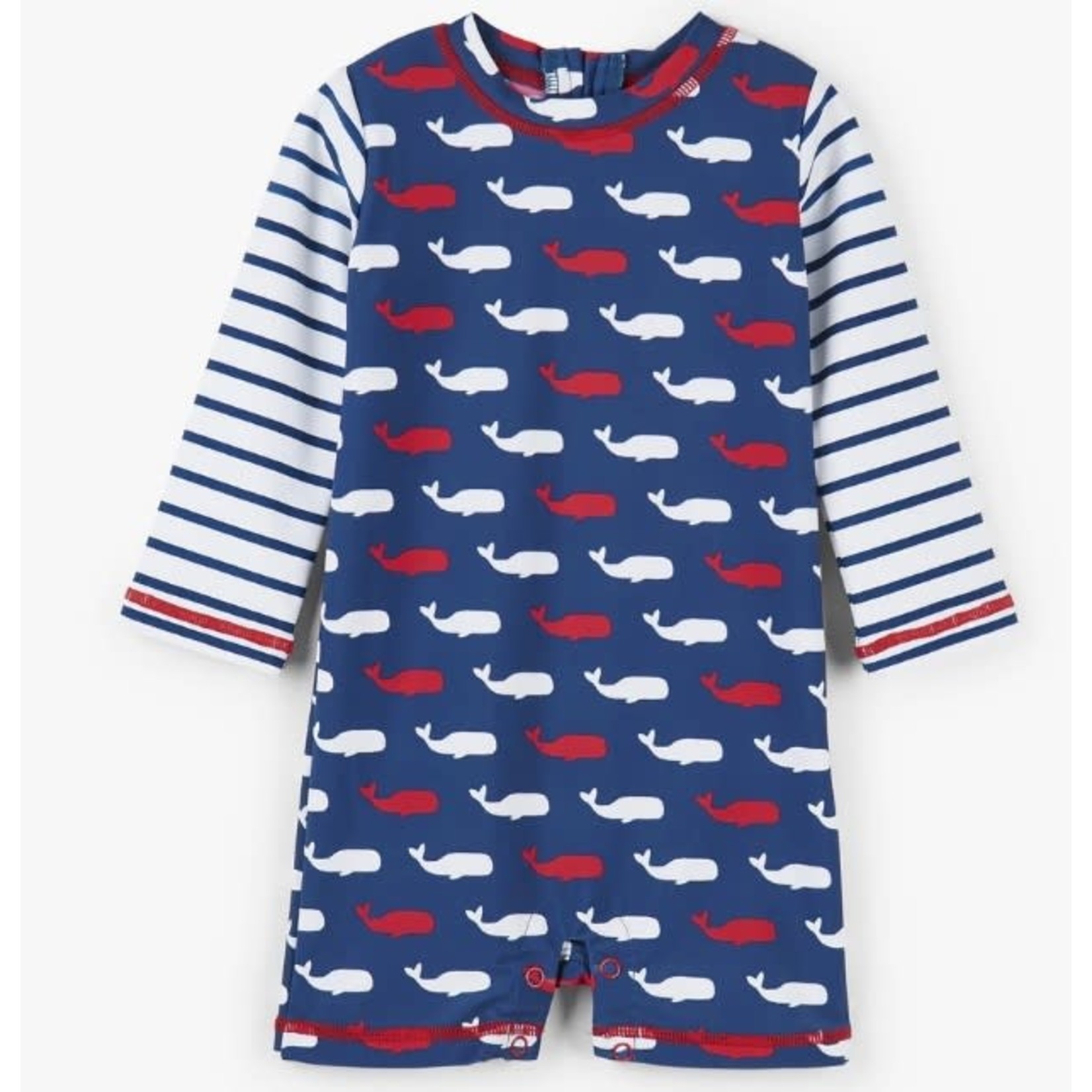 Hatley HATLEY - Maillot protection solaire pour bébé  - Whale pod