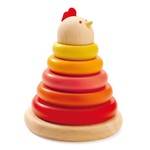 Djeco DJECO - Wooden Stacking Game 'Cachempil'