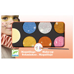 Djeco DJECO - Make-up pallet (6 colours) - Metallic