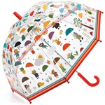 Djeco DJECO - Parapluie pour enfant transparent 'Sous la pluie'