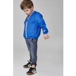Zero8 Lifestyle ZERO8 LIFESTYLE - Kids full zip packable rain jacket and windbreaker 'Royal blue'