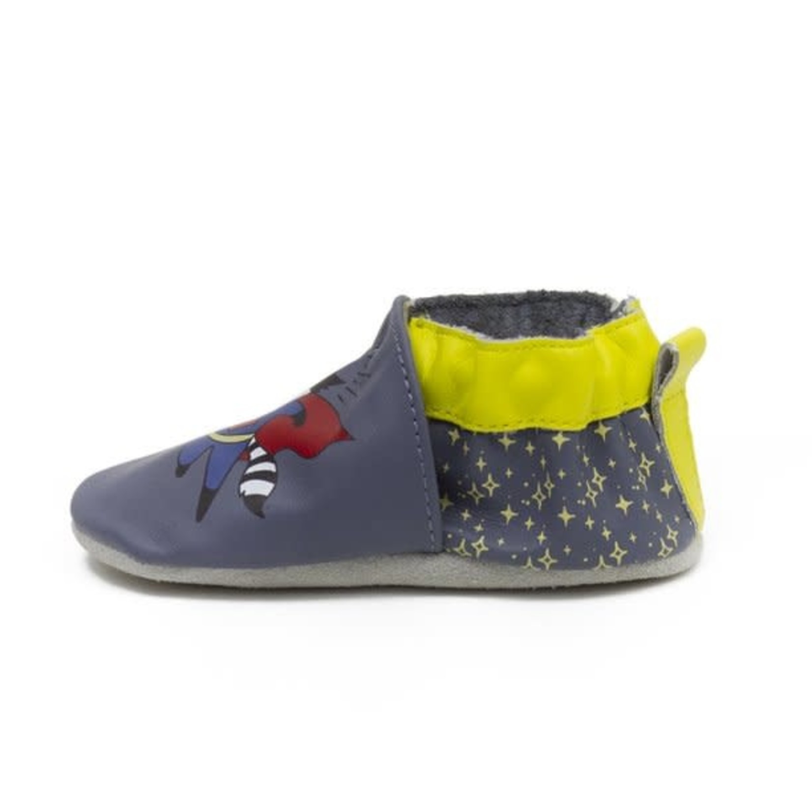 ROBEEZ Chaussons souple en cuir Hero Dark Blue La Culotte