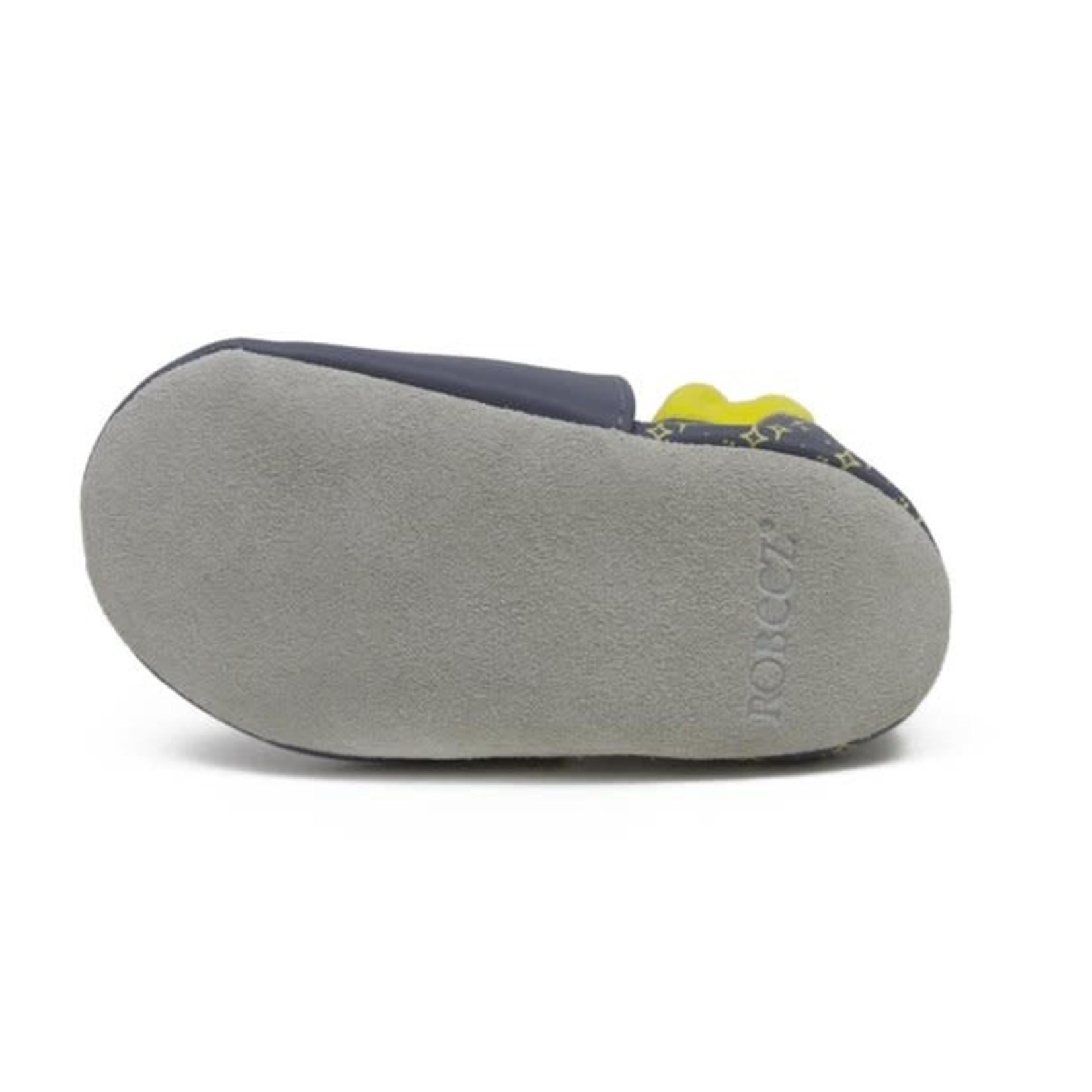 Goldpear - Chaussons souples gris foncé pour fille - Robeez ©