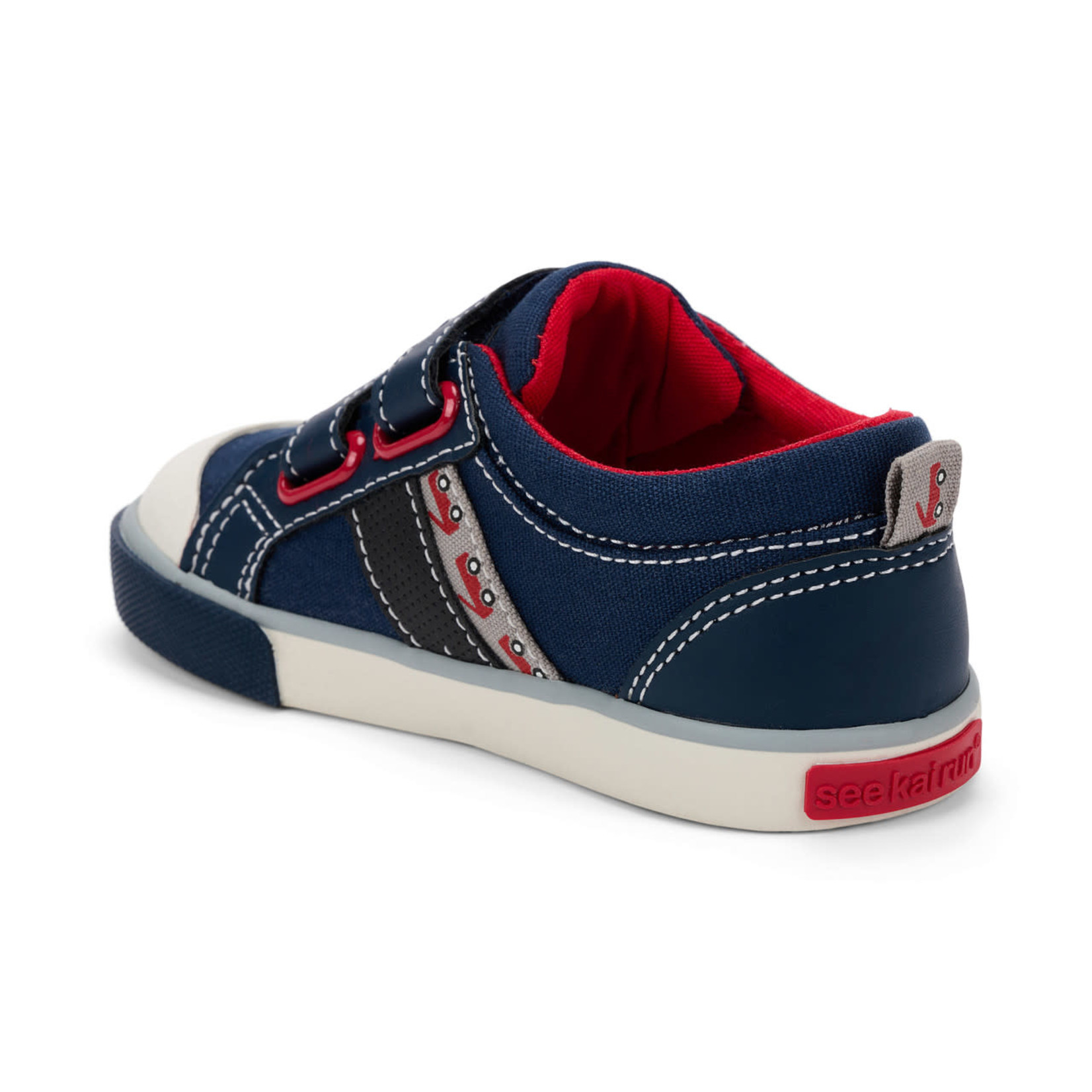 See Kai Run SEE KAI RUN - Chaussures de toile (baskets) 'Russell - Navy / Black'