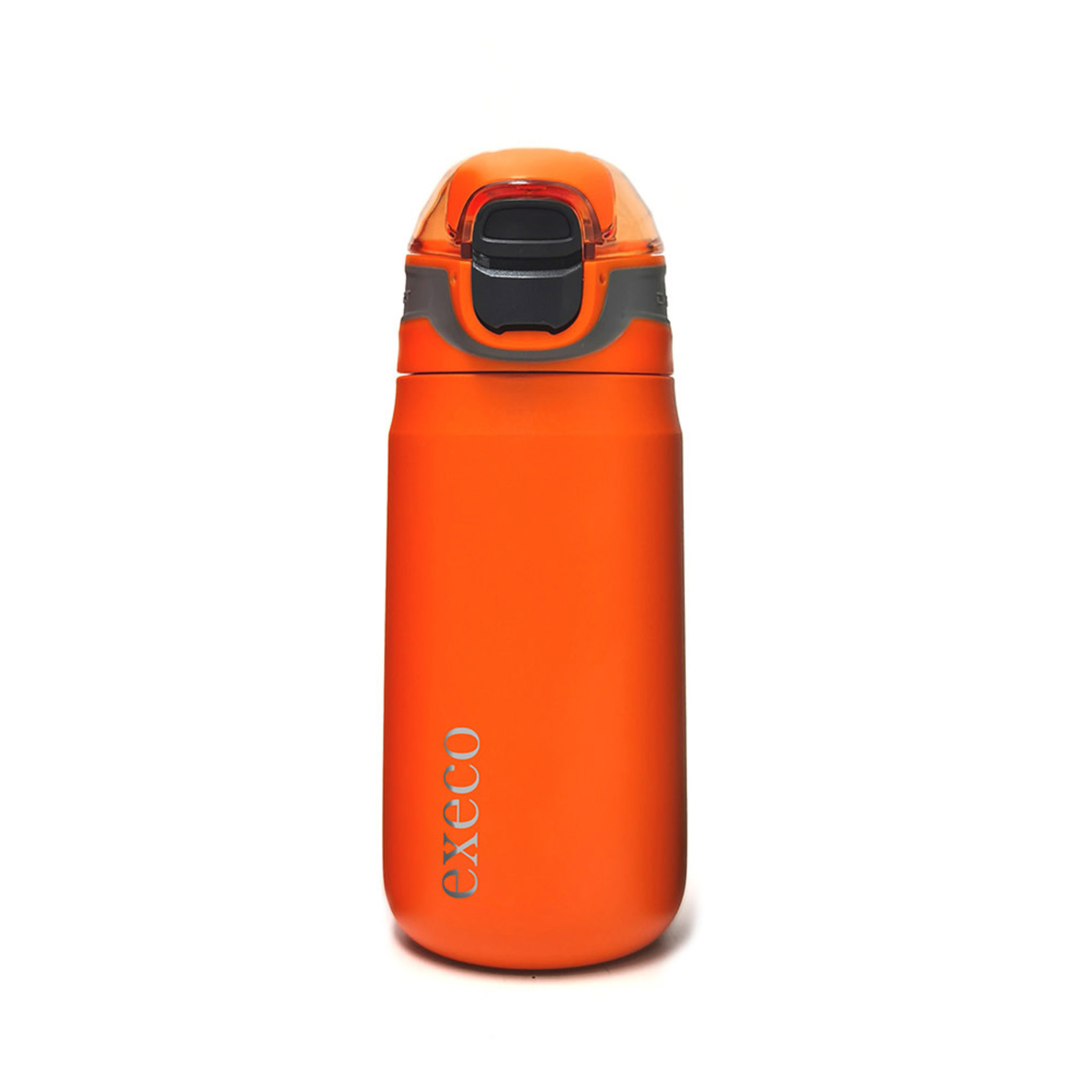 GEOCAN GEOCAN (Execo) - Bouteille/gourde isotherme en acier inoxydable avec couvercle verrouillable - Orange