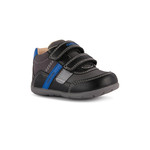 Geox GEOX - Synthetic Leather Shoes 'Elthan - Black / Royal'