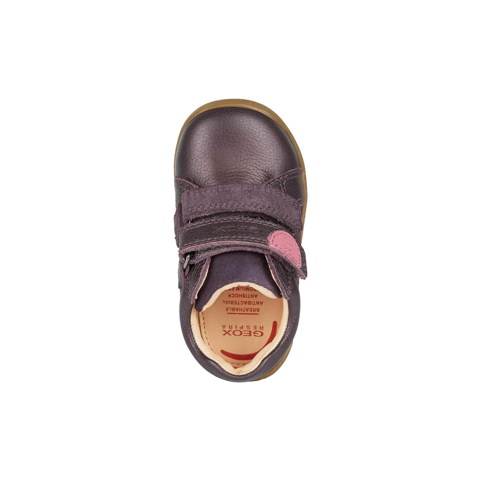 Geox GEOX - Chaussures bottillon de cuir 'B Macchia G.A. - Violet'
