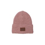 Deux par Deux DEUX PAR DEUX - Tuque/bonnet en tricot d'automne -  Vieux rose