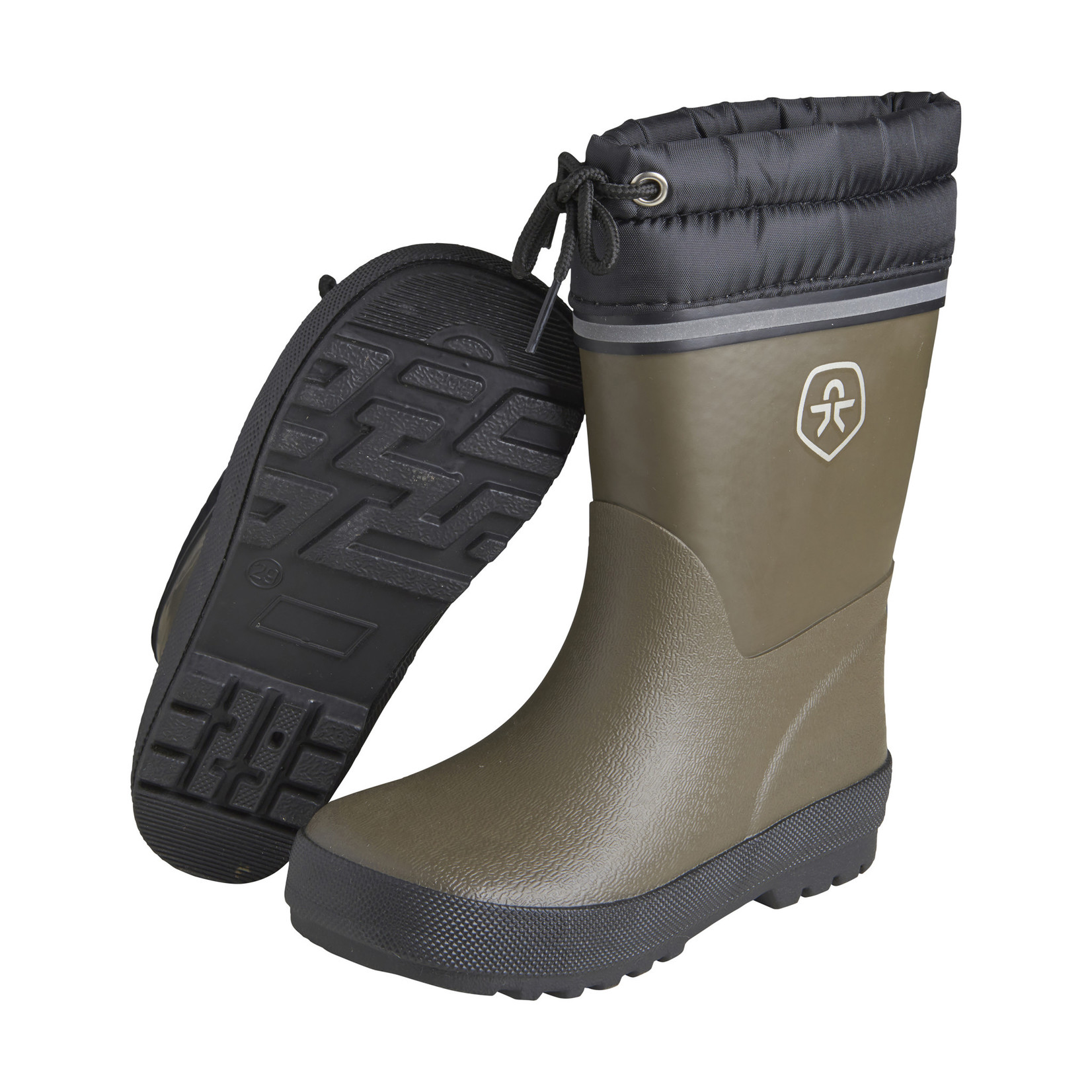 Color Kids COLOR KIDS - Bottes de pluie doublées olive