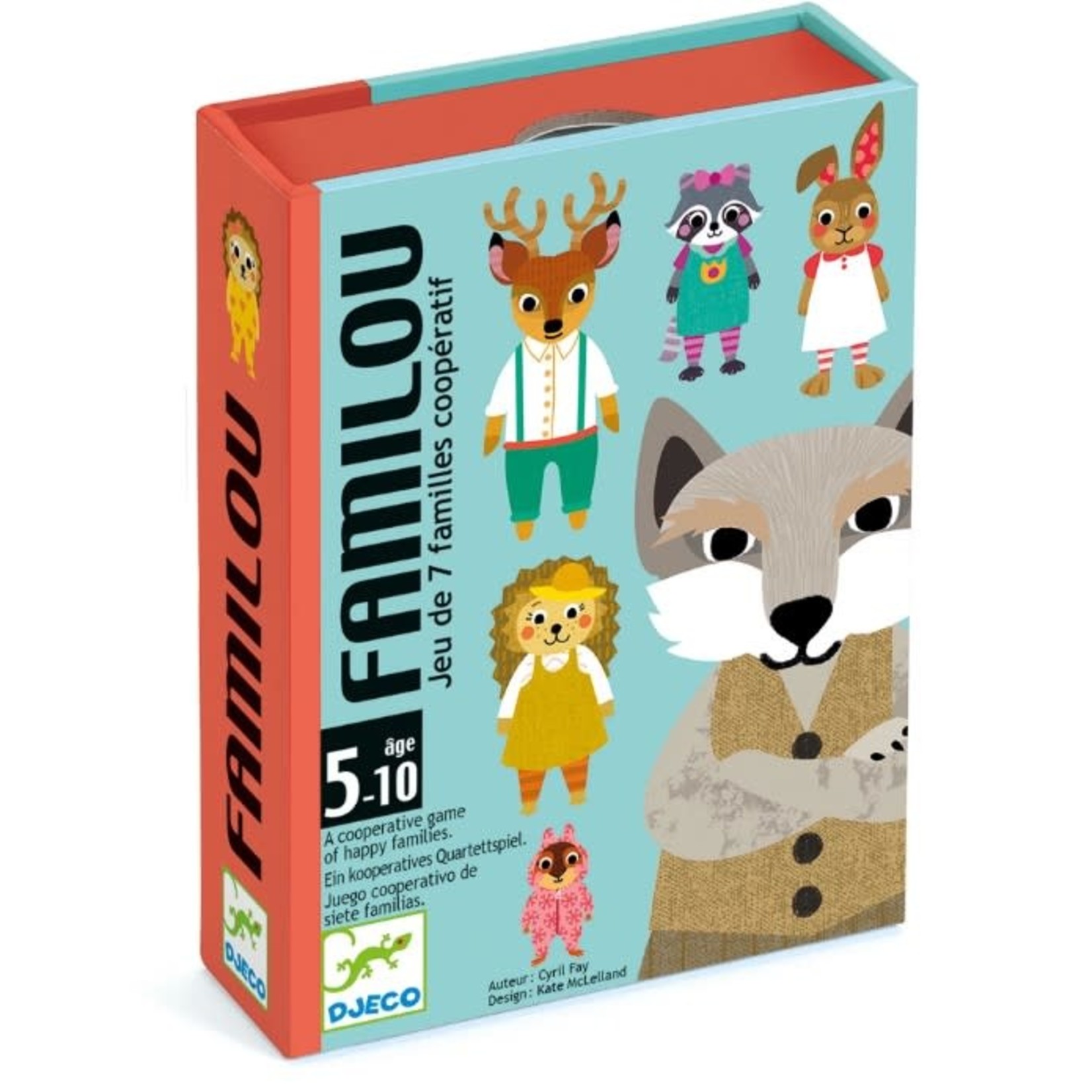 Djeco DJECO- A cooperative game of happy families 'Familou'