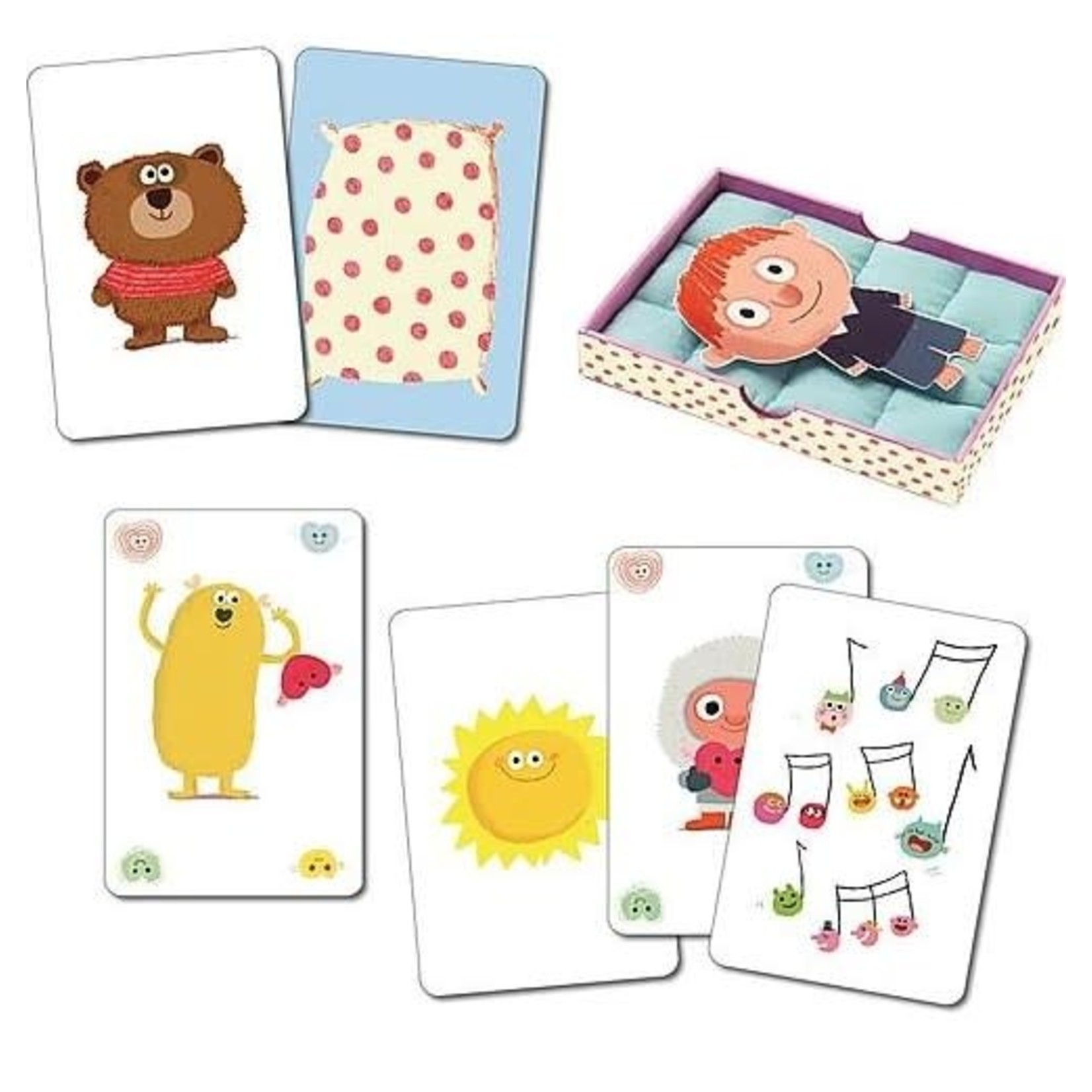 Djeco DJECO - Nighttime Routine Game 'Night-night kises'