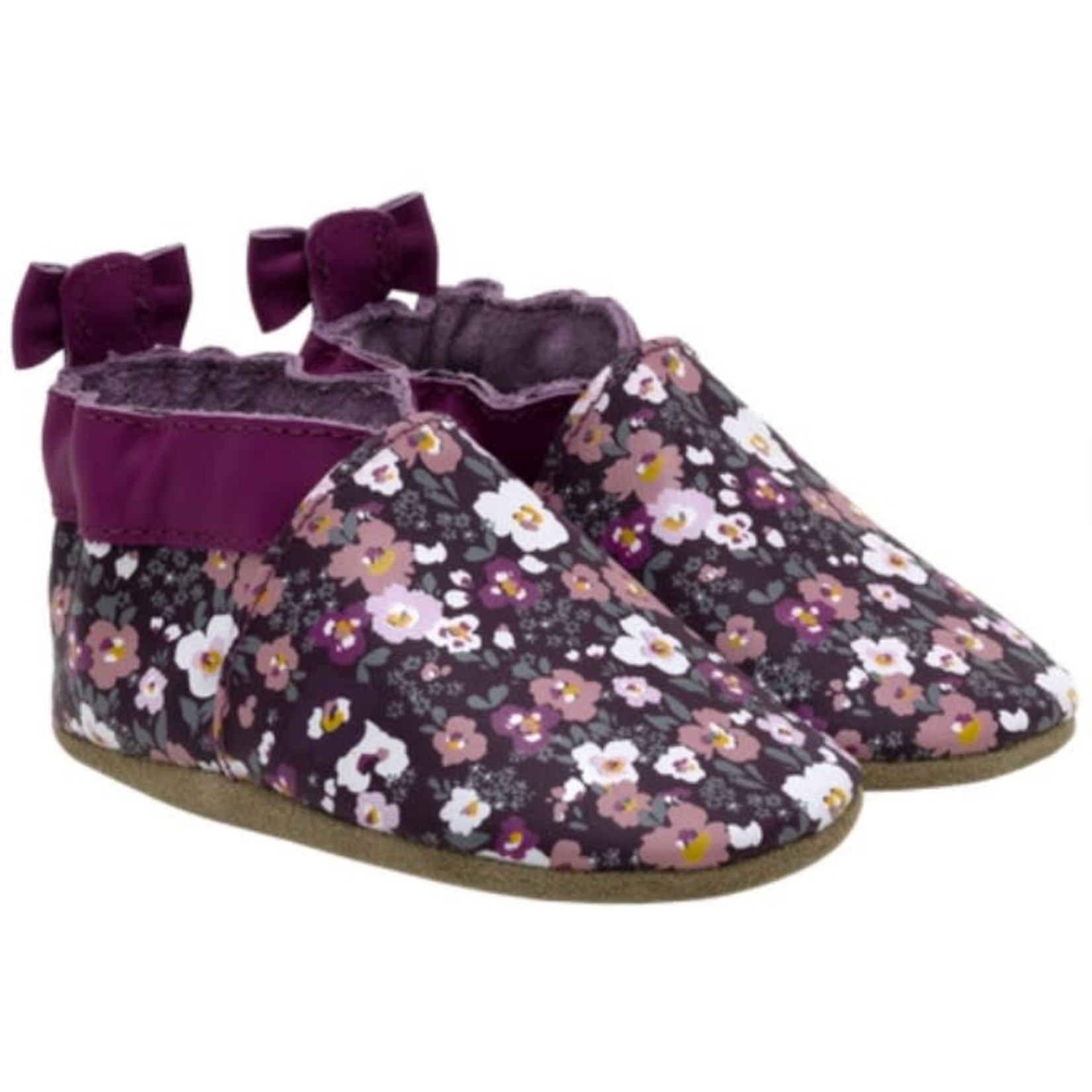 Robeez ROBEEZ - Soft soles 'Poppy - Plum'