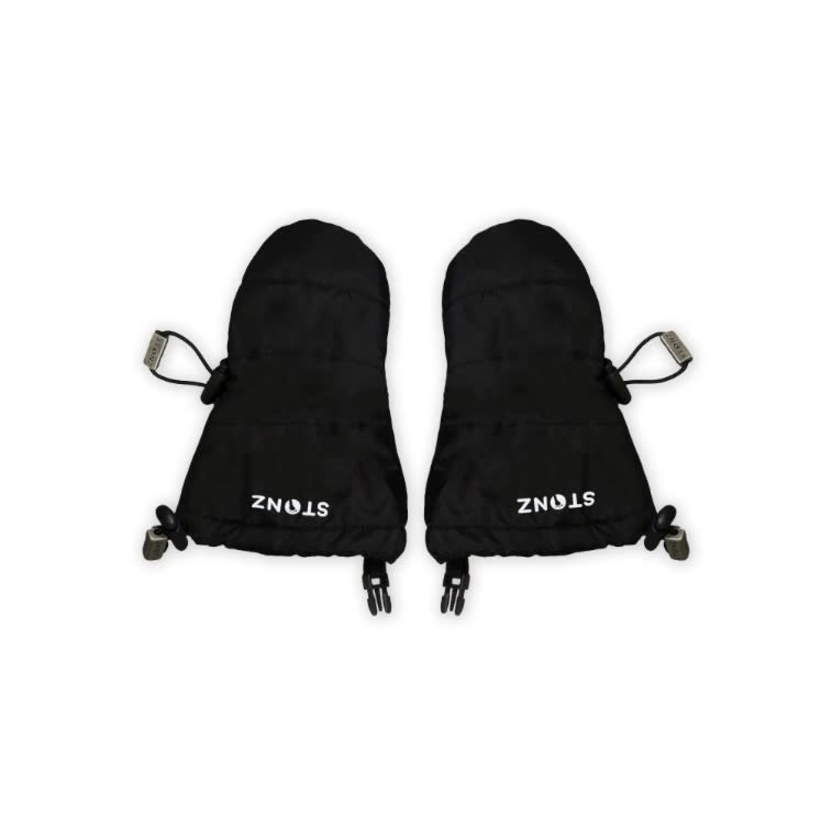 Stonz STONZ - Fleece-lined baby mittens 'Black'