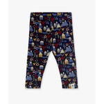 TucTuc TUC TUC - Fleece-lined legging with arctic landscape print 'Fishing Club'