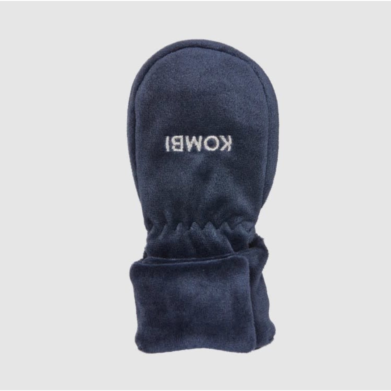 Kombi KOMBI - Fuzzy Paw Mittens - Infants - Navy blue