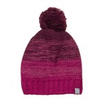 Color Kids COLOR KIDS - Tuque d'hiver en tricot mauve et fushia avec pompon